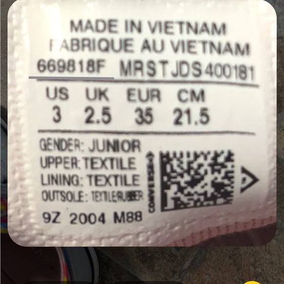 Converse All-Star Rainbow double tongue sneakers - Picture 13 of 14